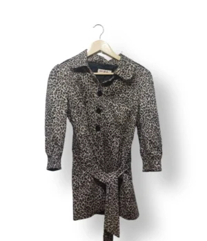 Trench Miss Selfridge animal print – Talla S