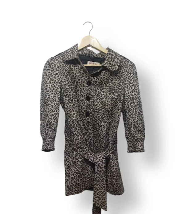 Trench Miss Selfridge animal print – Talla S