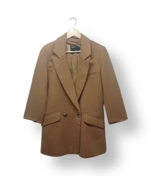Abrigo blazer Pull&Bear camel – Talla S