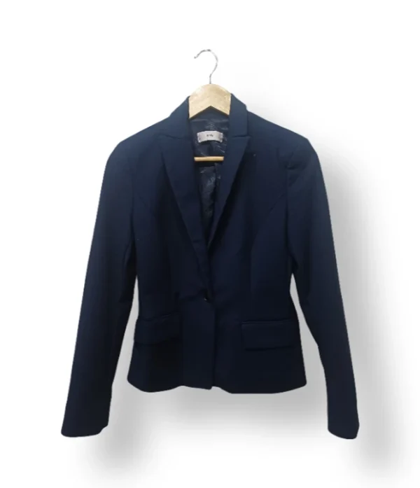 Blazer Mango entallado azul marino – Talla XS/S