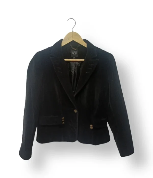 Blazer ASH Negro Entallado – Talla 38