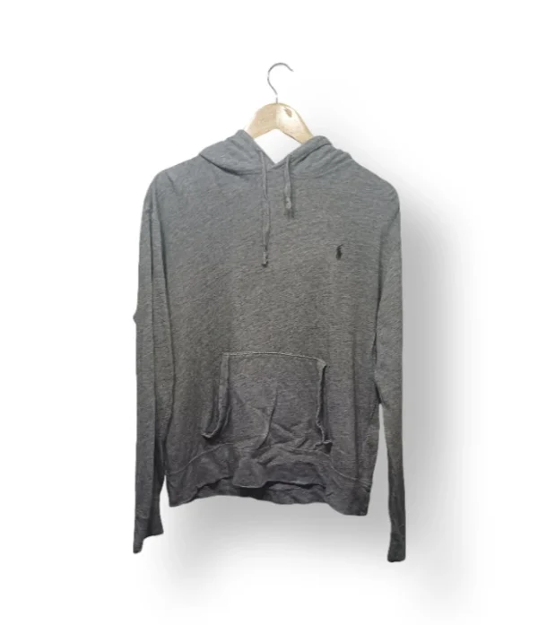 Polerón con capucha Polo Ralph Lauren gris – Talla S