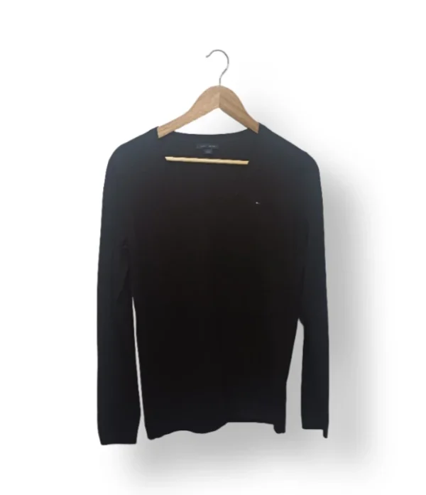 Sweater Tommy Hilfiger cuello V – Talla M