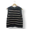 Chaleco tejido a rayas Zara – Talla L
