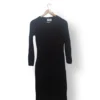 Vestido tejido negro de algodón – Talla XS/S