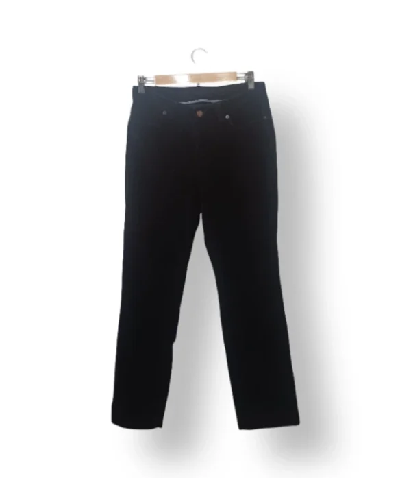 Pantalón de cotelé LL Bean negro – Talla 38