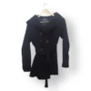 Abrigo Corto Big Dart Mujer – Talla S – Azul Marino