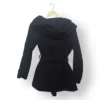 Abrigo Corto Big Dart Mujer – Talla S – Azul Marino