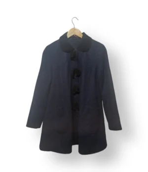 Abrigo Topshop Mujer – Talla 38 – Azul Marino