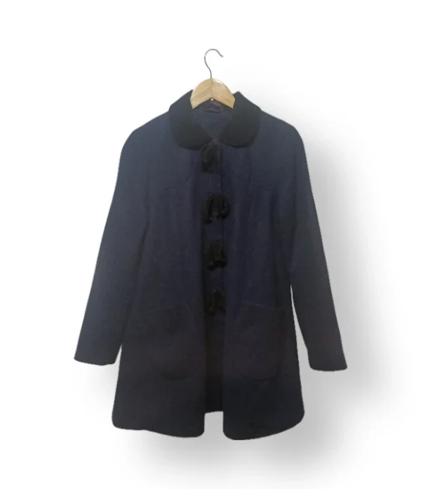 Abrigo Topshop Mujer – Talla 38 – Azul Marino