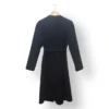 Abrigo Mujer 100% Pura Lana – Negro