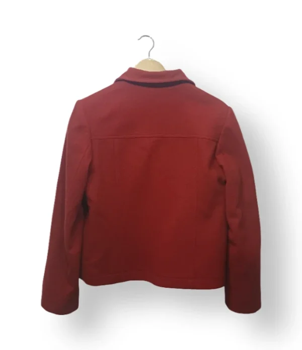 Chaqueta Corta Mujer – Rojo Teja