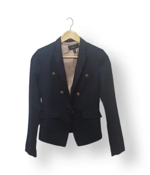 Blazer Mango Mujer – Talla XS – Azul Marino