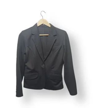 Blazer gris clásico – Talla aprox. S/M