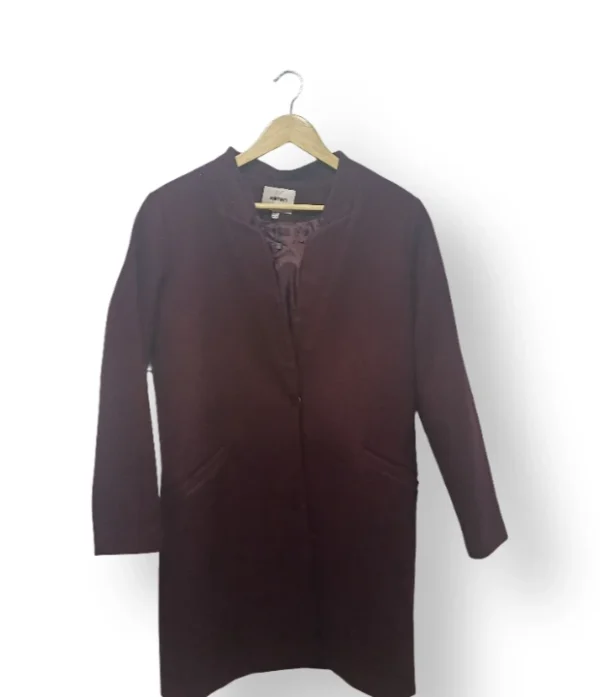 Tapado Mujer – Talla 38 – Burdeo