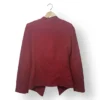 Blazer rojo terracota 100% algodón – Talla S
