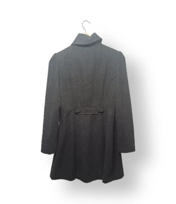 Abrigo IO Gris Clásico con Lana – Talla 38
