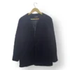 Blazer Network azul marino símil bouclé – Talla M