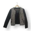 Chaqueta Mariquita Mujer – Talla S – Negro y Beige Jaspeado