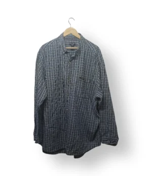 Camisa Ralph Lauren  Jeans  Co. Hombre – Talla XXL – Cuadrillé Azul y Gris