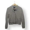 Chaqueta Bomber C&A Basics Gris Jaspeado – Talla S