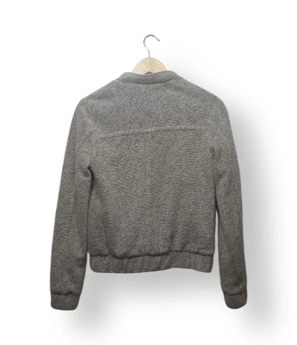 Chaqueta Bomber C&A Basics Gris Jaspeado – Talla S