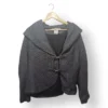 Chaqueta de Lana con capucha– Talla XL – Gris