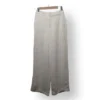 Pantalón Palazzo Blanco Tipo Lanilla Forrado – Talla S