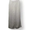 Pantalón Palazzo Blanco Tipo Lanilla Forrado – Talla S