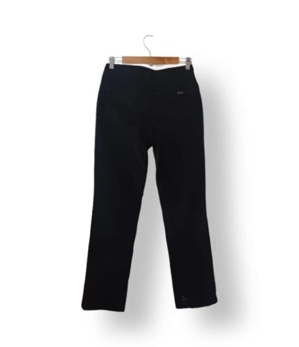 Pantalón de Cotelé L.L.Bean Mujer Talla 38 – Negro Clásico