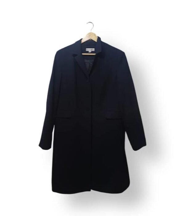 Abrigo DressBarn Azul Marino Mujer Talla 46 Ligero Elegante Clásico