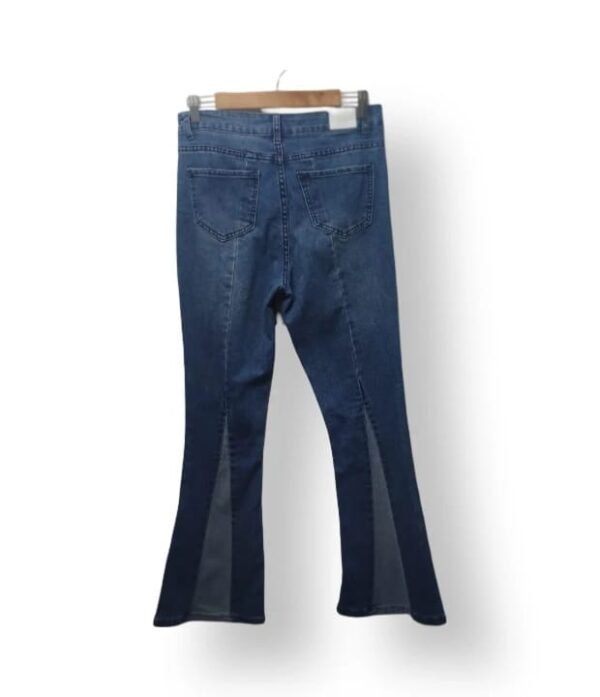Jeans Fiorucci Mujer Talla 40 Bootcut Azul Elasticado Tiro Medio