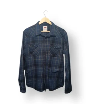 Camisa Levis de Franela 100% Algodón – Talla M/L