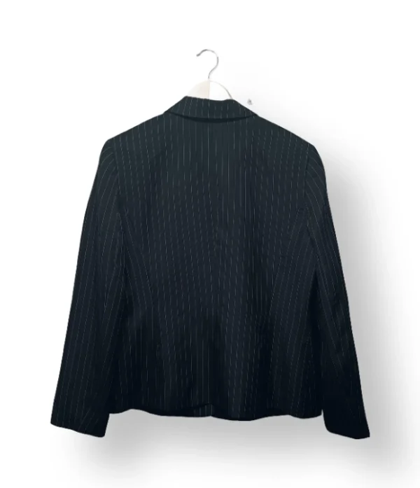 Blazer Le Suit azul con lineas  – Talla L