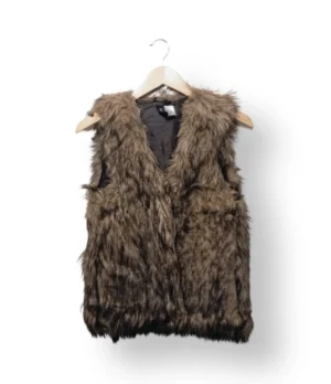 Chaleco de Pelo Sintético H&M – Talla XS