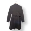 Abrigo Café Jaspeado con Cinturón – Talla Aproximada S/M