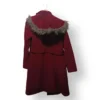 Abrigo Alvina con Capucha y Piel Sintética – Talla S/M