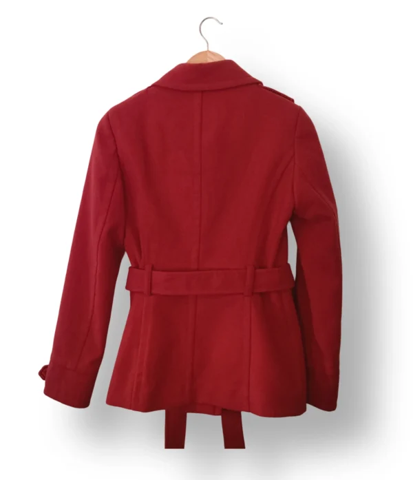 Abrigo Corto Esprit Rojo – Talla 36