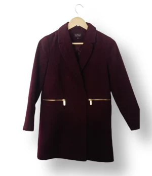 Abrigo Topshop Burdeo – Talla XS