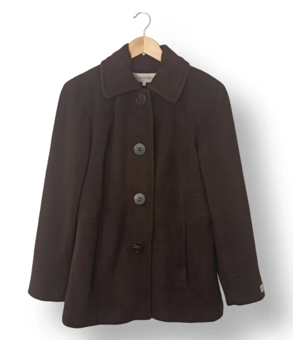 Abrigo Calvin Klein Café – Talla M