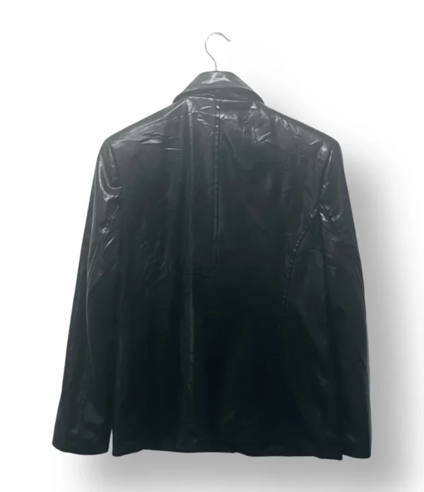 Blazer efecto cuero Coll Collezione Original – Talla M