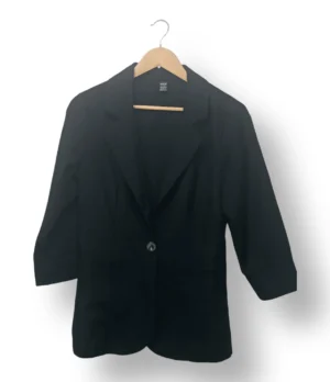 Blazer Ligero SHEIN Negro – Talla M