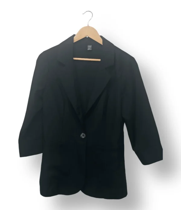 Blazer Ligero SHEIN Negro – Talla M