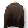 Chaqueta de cuero café Jones New York – Talla M