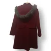 Abrigo Alvina con Capucha y Piel Sintética – Talla S/M