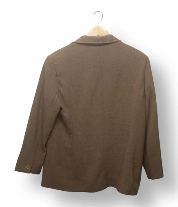 Blazer café Aktar con 80% lana – Talla 44