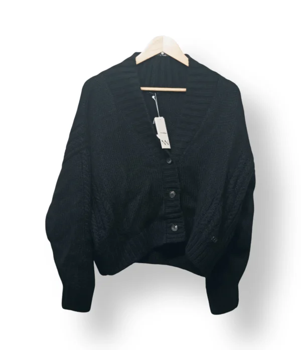 Cardigan Anntarah 70% Baby Alpaca – Talla M | Nuevo con Etiqueta