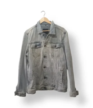 Chaqueta de mezclilla celeste claro Clockhouse – Talla XXL