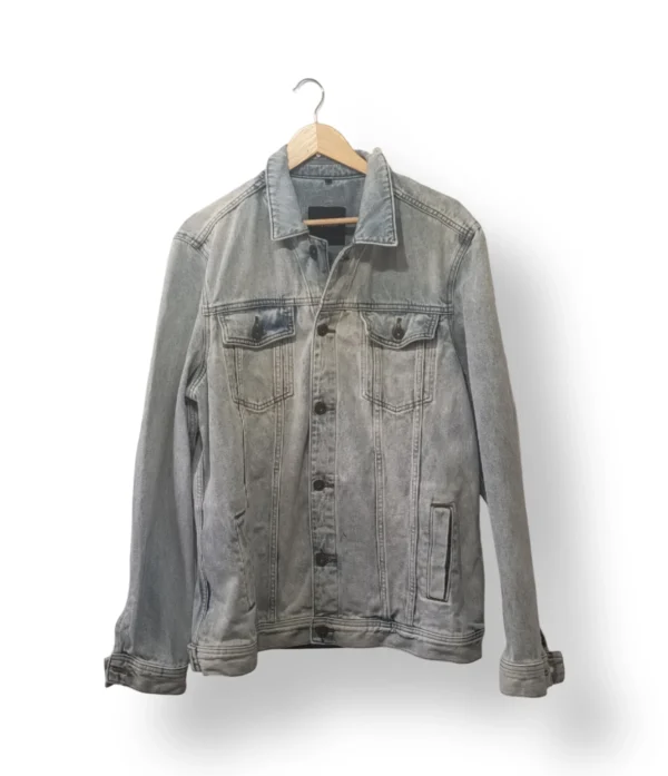 Chaqueta de mezclilla celeste claro Clockhouse – Talla XXL