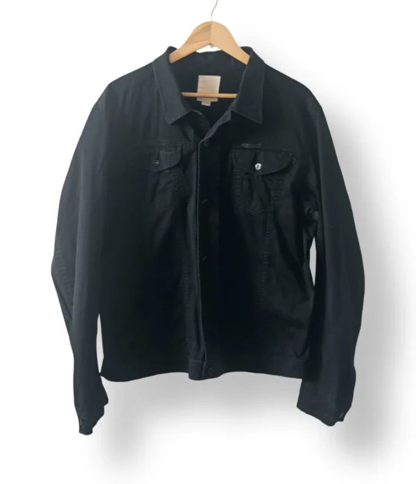 Chaqueta de mezclilla negra Diesel – Talla M/L